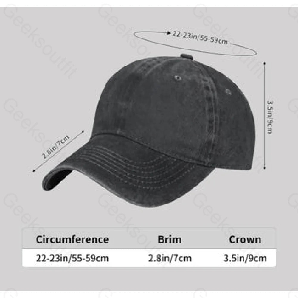 Funny Programmer Washed Vintage Baseball Cap