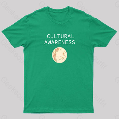 Funny Science Cultural Awareness T-Shirt Green / S