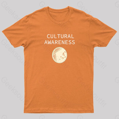 Funny Science Cultural Awareness T-Shirt Orange / S