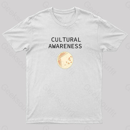 Funny Science Cultural Awareness T-Shirt White / S