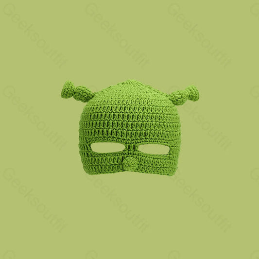 Funny Shrek Mask Model Hat