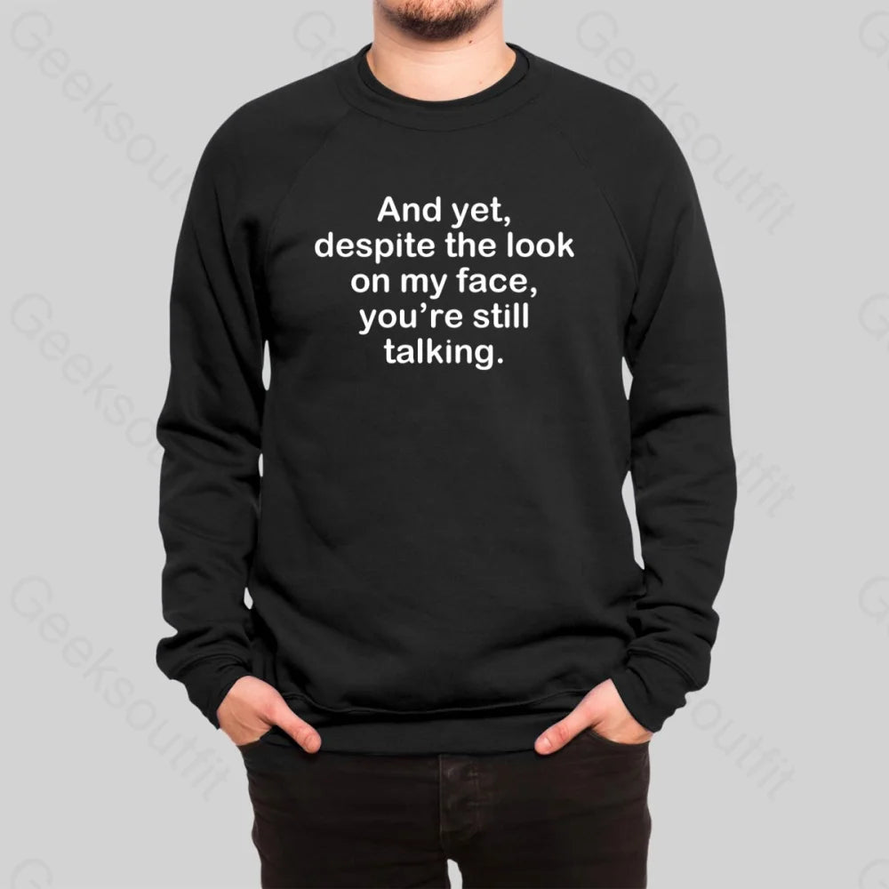 Funny Words Sweatshirt - Geeksoutfit