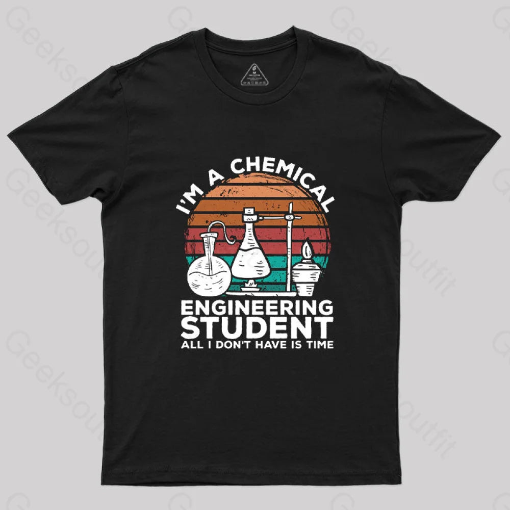 Future Chemical Engineer T-Shirt Black / S