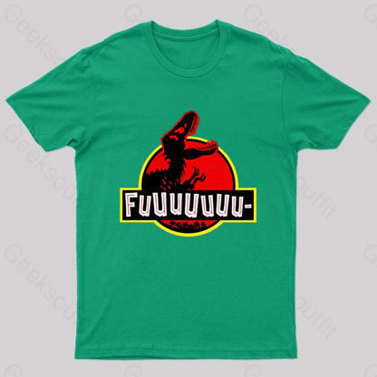 Fuuuuuuu Park Geek T-Shirt Green / S