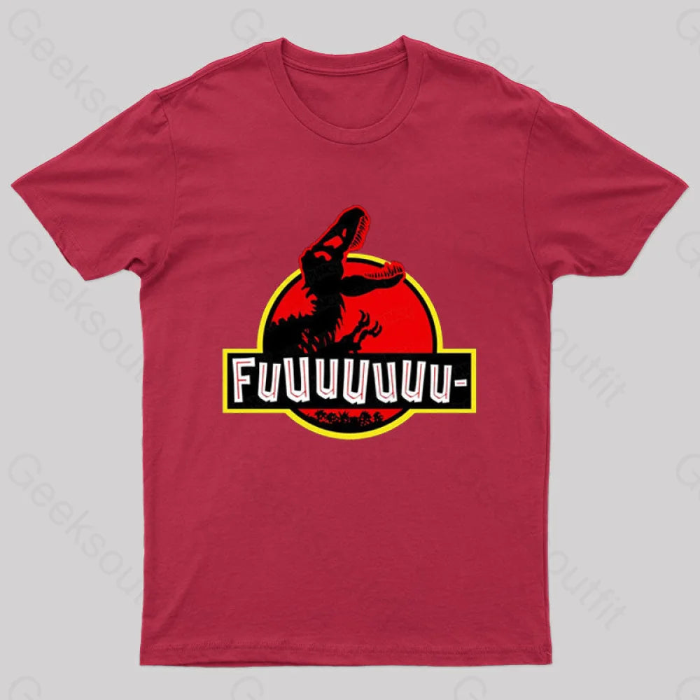 Fuuuuuuu Park Geek T-Shirt Red / S