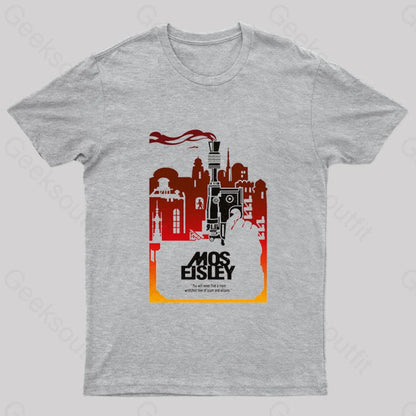 Galactic Streets Geek T-Shirt Grey / S