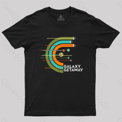 Galaxy Getaway T-Shirt Black / S