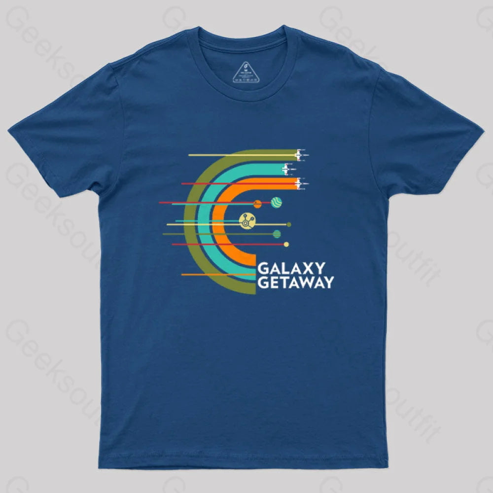 Galaxy Getaway T-Shirt Navy / S