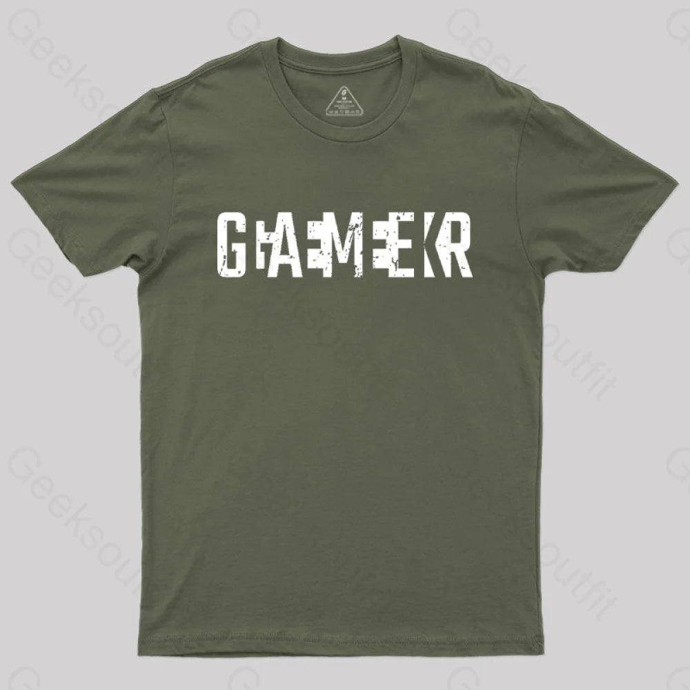 Gamer T-Shirt Army Green / S