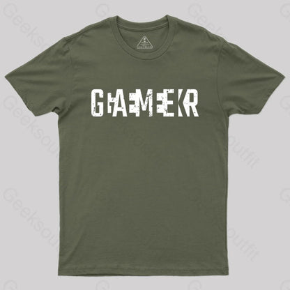 Gamer T-Shirt Army Green / S