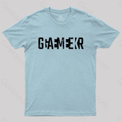 Gamer T-Shirt Light Blue / S