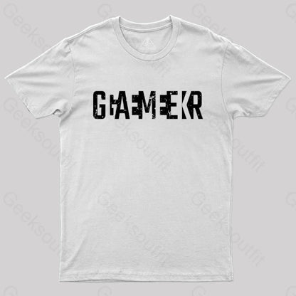 Gamer T-Shirt White / S