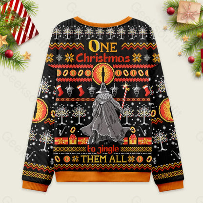 Gandalf Christmas Ugly Sweater