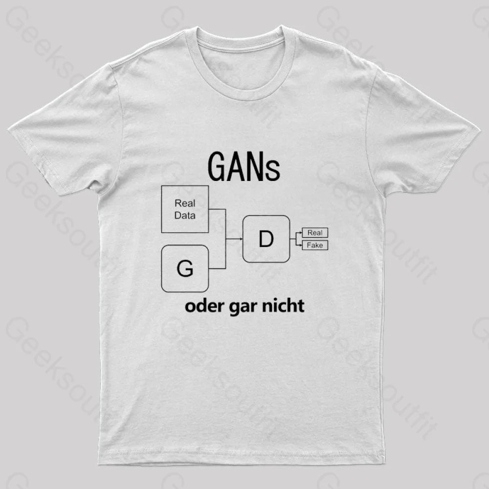 Gans Oder Gar Nicht T-Shirt White / S