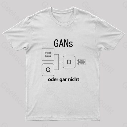 Gans Oder Gar Nicht T-Shirt White / S