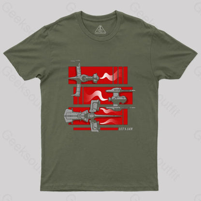 Gateway Shuffle T-Shirt Army Green / S