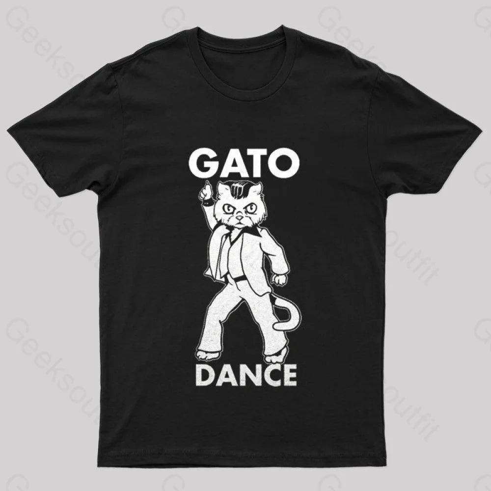 Gato Dance T-Shirt Black / S