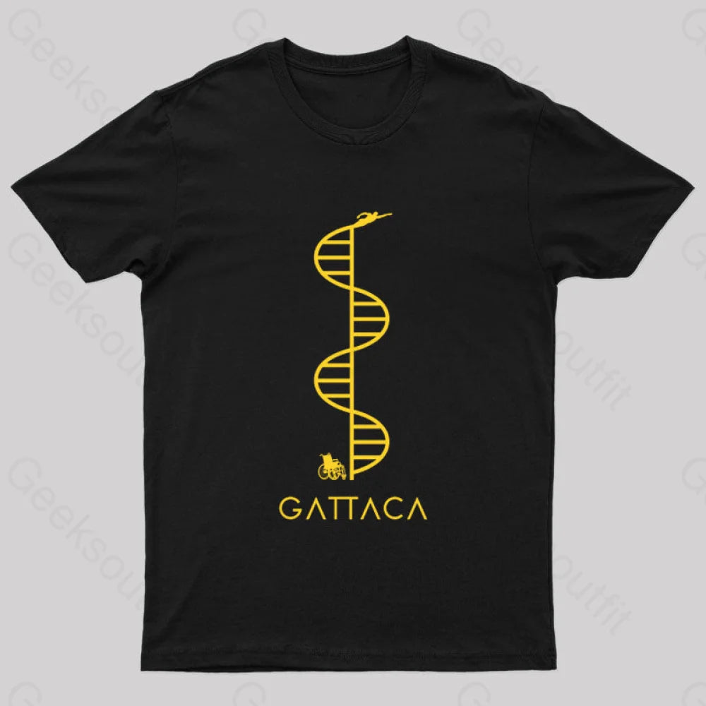 Gattaca Nerd T-Shirt Black / S