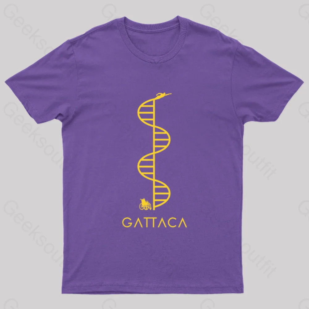 Gattaca Nerd T-Shirt Purple / S