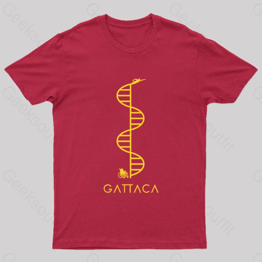 Gattaca Nerd T-Shirt Red / S