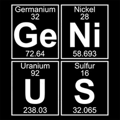 Ge-Ni-U-S (Genius) T-Shirt