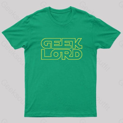 Geek Lord T-Shirt Green / S