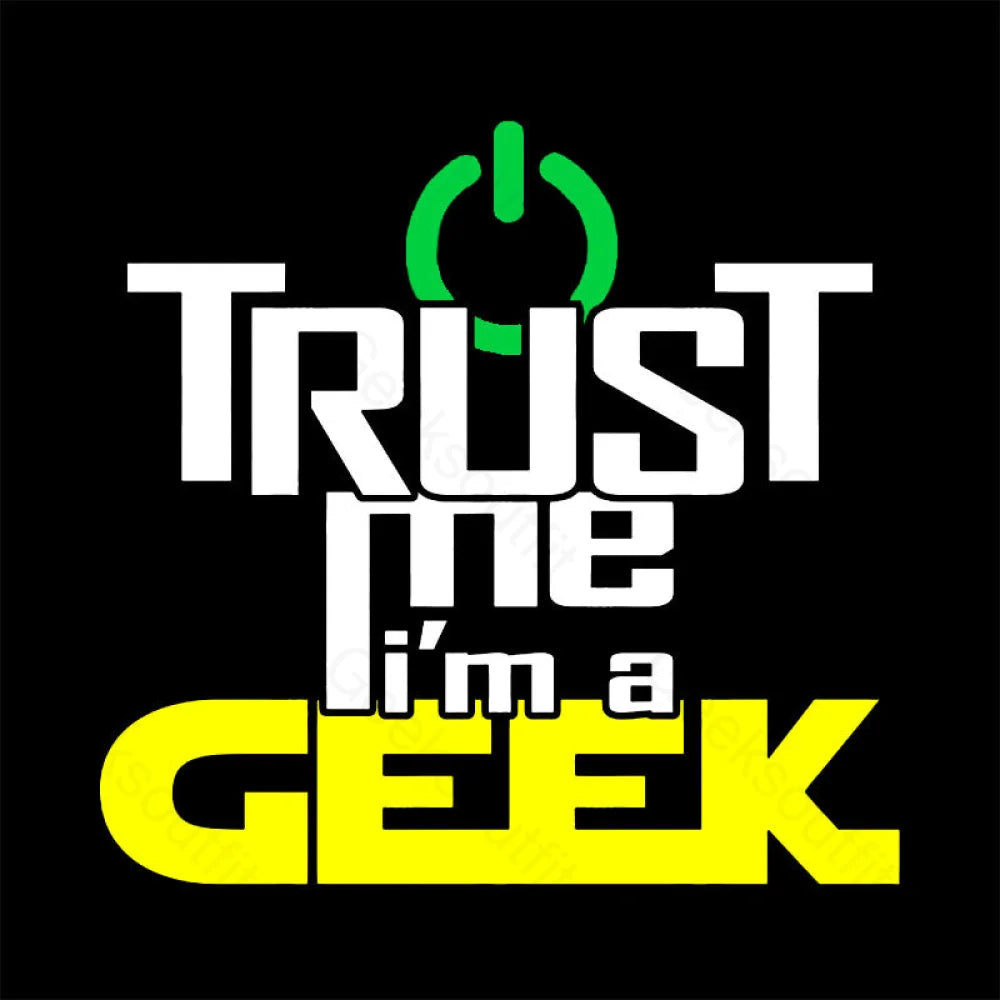 Geeky Geek Proud Slogan T-Shirt