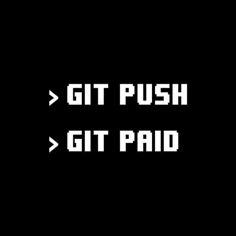 Git Push Paid Nerd T-Shirt