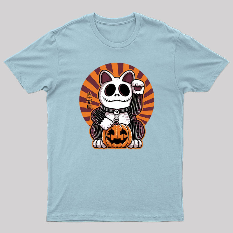 Halloween Neko Nerd T-Shirt