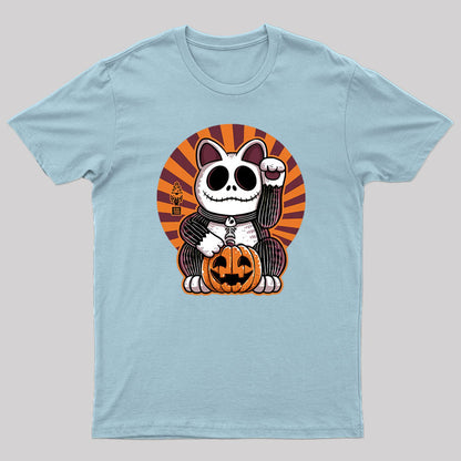 Halloween Neko Nerd T-Shirt