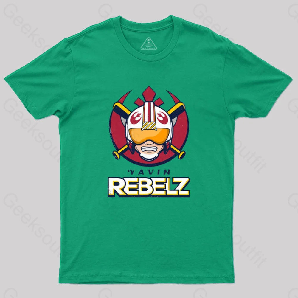 Go Rebelz T-Shirt Green / S