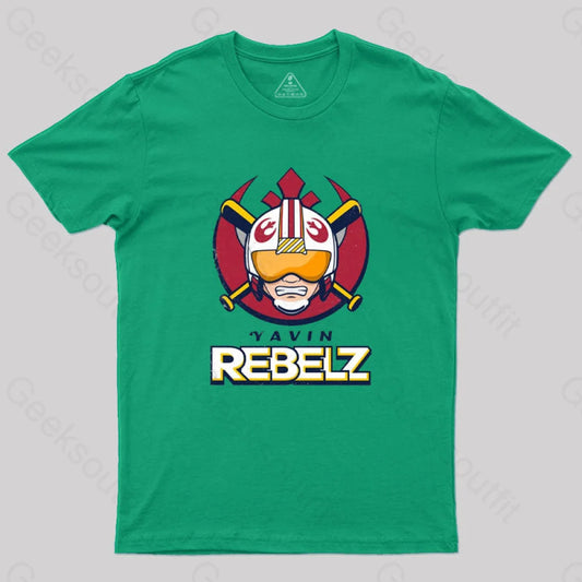 Go Rebelz T-Shirt Green / S