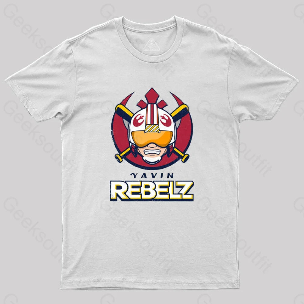 Go Rebelz T-Shirt White / S