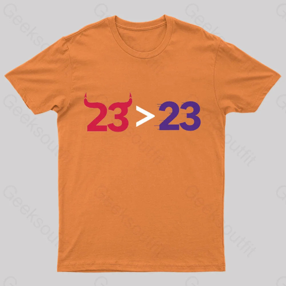 Goat Math T-Shirt Orange / S