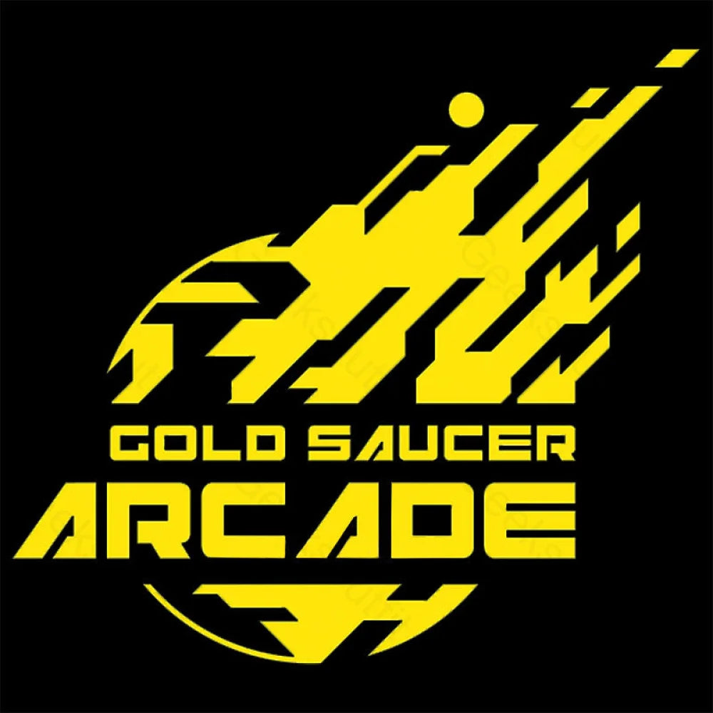 Gold Saucer Arcade Geek T-Shirt