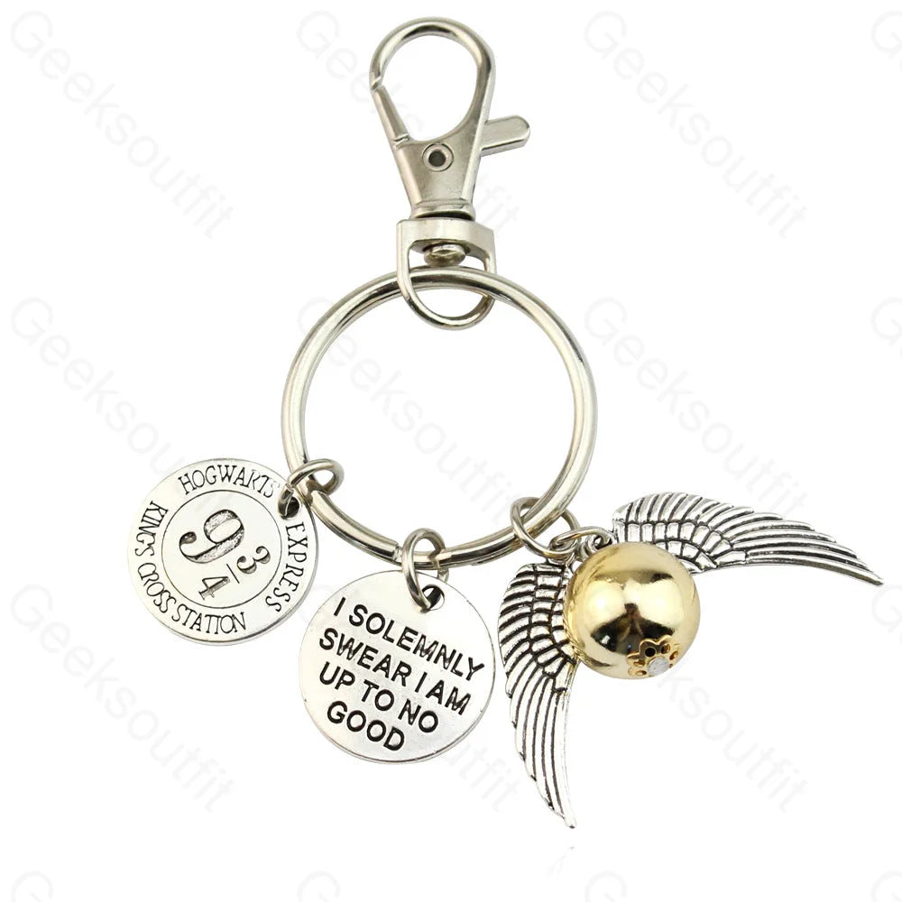 Golden Snitch Keychain K116