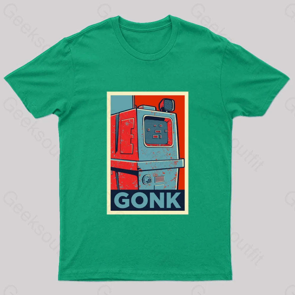 Gonk Geek T-Shirt Green / S