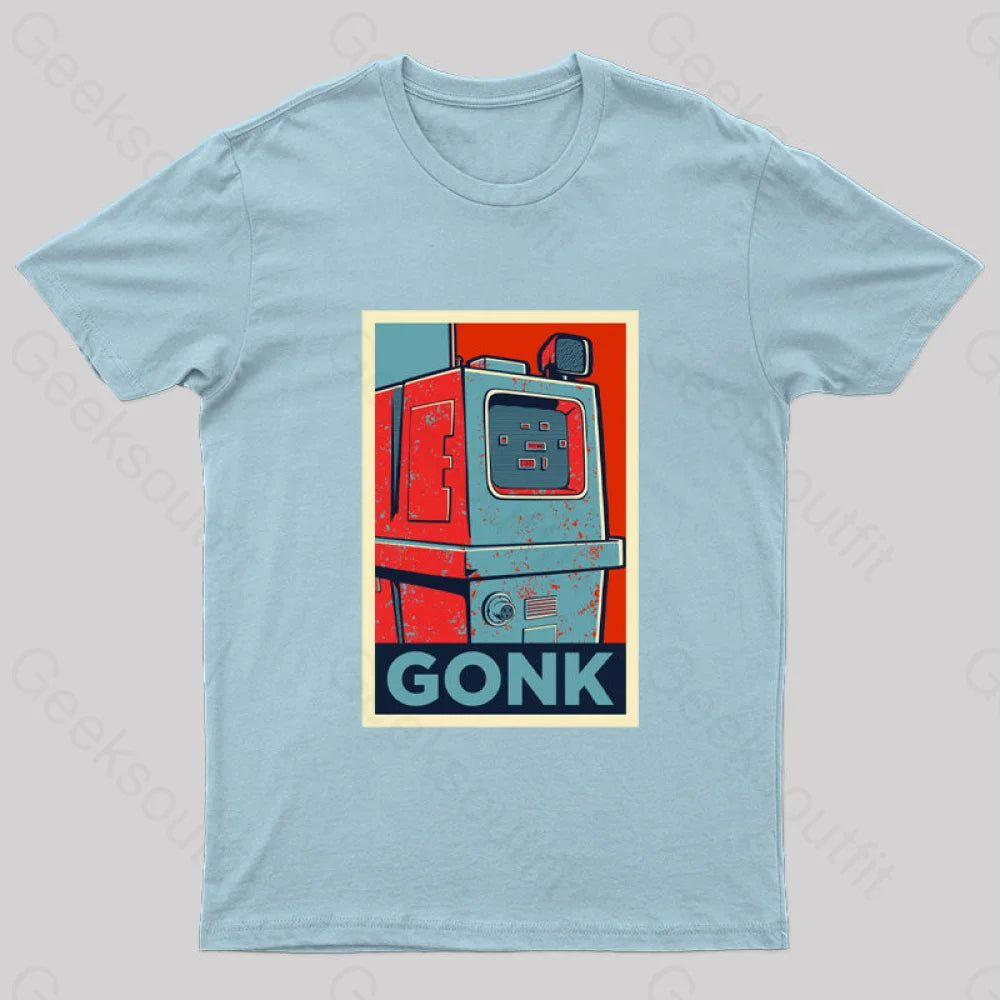 Gonk Geek T-Shirt Light Blue / S