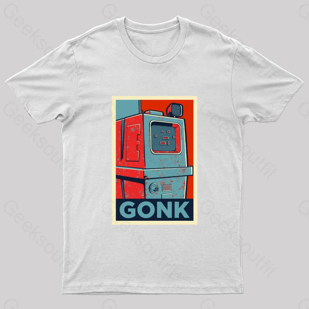 Gonk Geek T-Shirt White / S