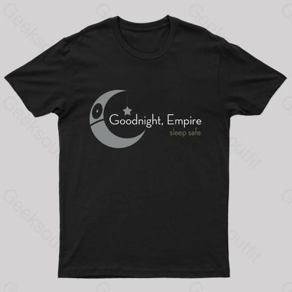 Goodnight Empire Geek T-Shirt Black / S