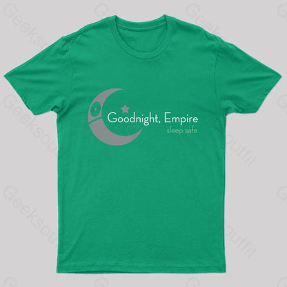 Goodnight Empire Geek T-Shirt Green / S