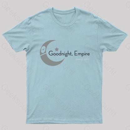 Goodnight Empire Geek T-Shirt Light Blue / S