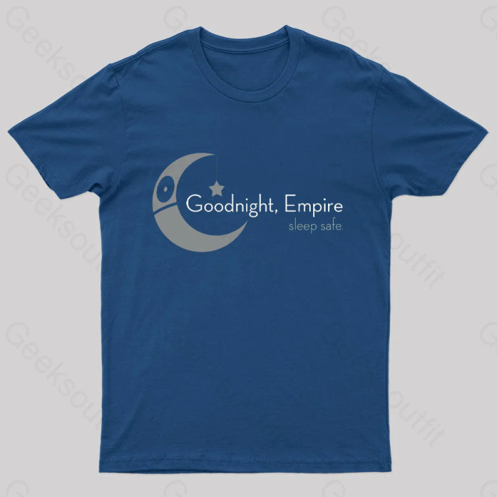 Goodnight Empire Geek T-Shirt Navy / S