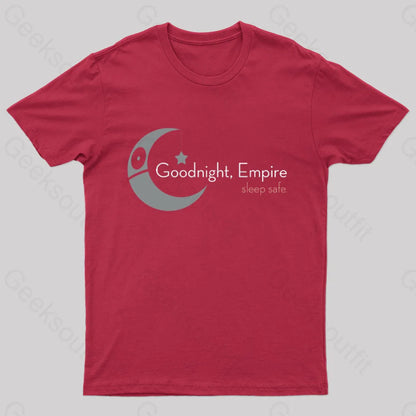 Goodnight Empire Geek T-Shirt Red / S