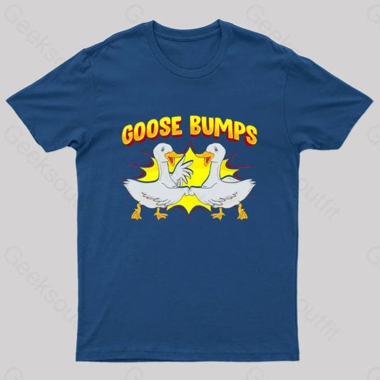 Goose Bumps T-Shirt Navy / S