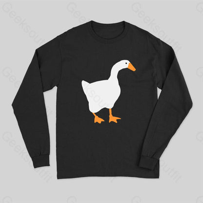 Goose Long Sleeve T-Shirt Black / S