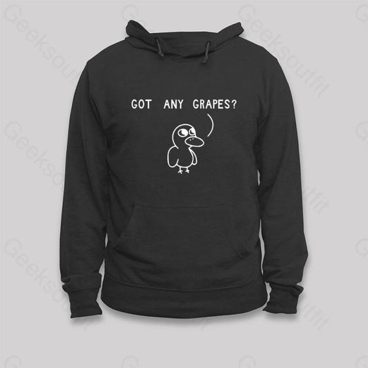 Got Any Grapes Hoodie Black / S