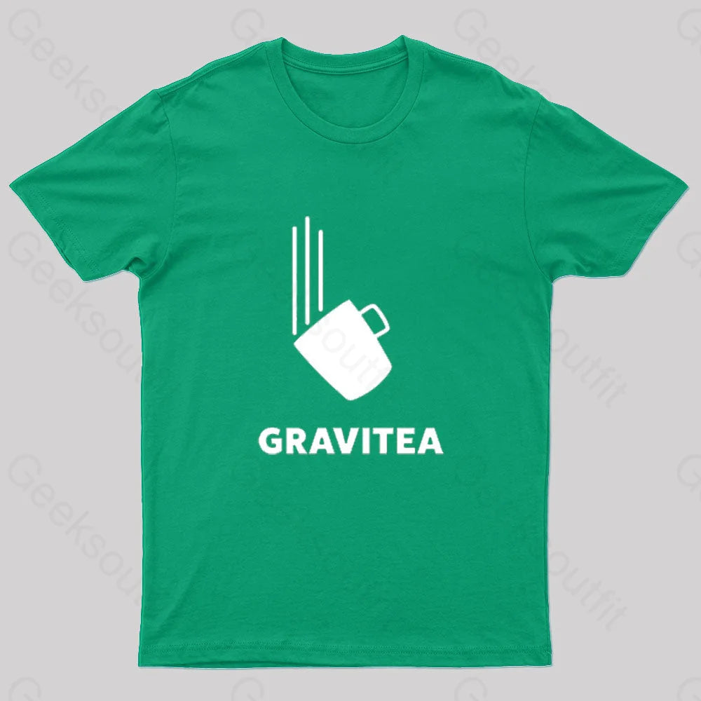 Gravitea Nerd T-Shirt Green / S