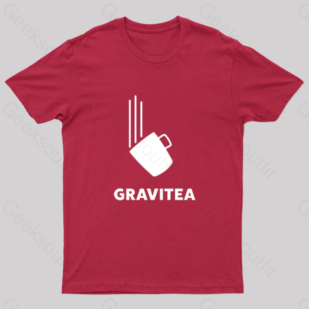 Gravitea Nerd T-Shirt Red / S