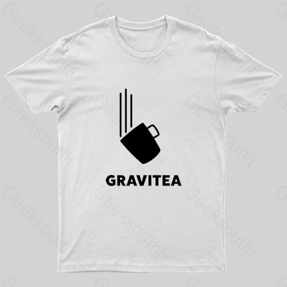 Gravitea Nerd T-Shirt White / S